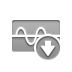 wave,high,frequency,down icon