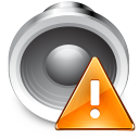 kmixdocked,error,warning,alert,wrong,exclamation icon