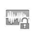 audio,wave,lock,open icon