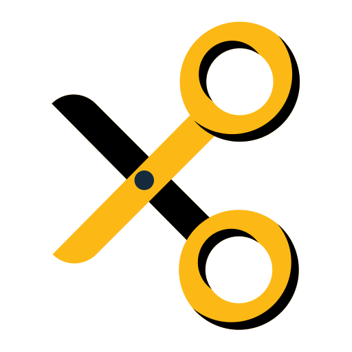 Scissors svg vector icon