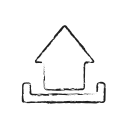 cloud, drive, dropbox, file, sharing, up, upload svg vector icon