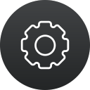 gear, options, preferences, setting, settings svg vector icon