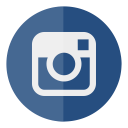 circle, instagram, media, social svg vector icon