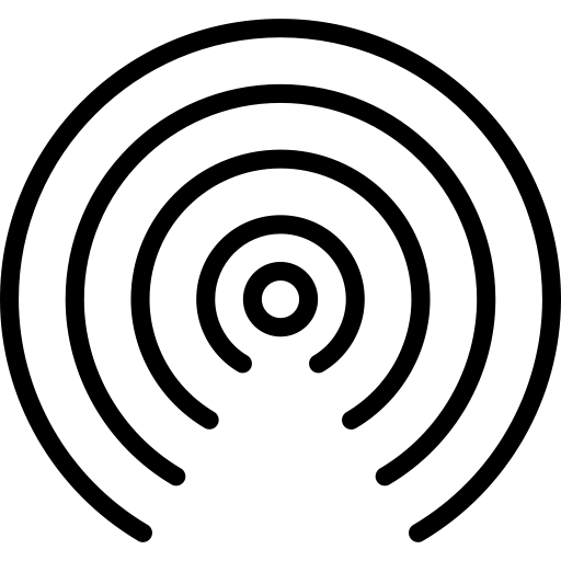Wireless Internet svg vector icon