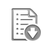 list,down icon