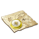 map, navigate icon