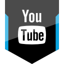 shield, social, youtube svg vector icon