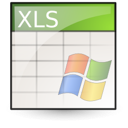 document, excel, microsoft, spreadsheet icon