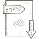 bmp, document, file, format svg vector icon