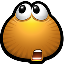 brown, doubt, emot, emot, monster, monsters, shocked icon