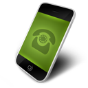 dial, green icon