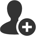 add,user icon
