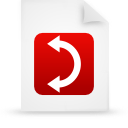 document, file, paper, red icon