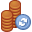 coin,stacks,copper,share,pay,payment,cash,currency,money,check out,credit card icon