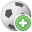 add, soccer icon