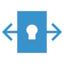lock, secure, security, unlock svg vector icon