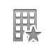 building,star icon