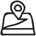 area, direction, location, map, mappin, navigate, streetmap svg vector icon