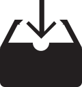 inbox svg vector icon
