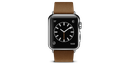 apple, brown, buckle, modern, product, watch icon