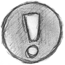 alert, exclamation icon