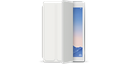 apple, ipad, product, silver, smartcover, white icon