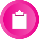 board, buffer, clip, clipboard, form, poll, survey svg vector icon