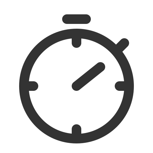 Countdown svg vector icon