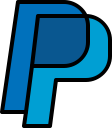 logo, media, paypal, social svg vector icon