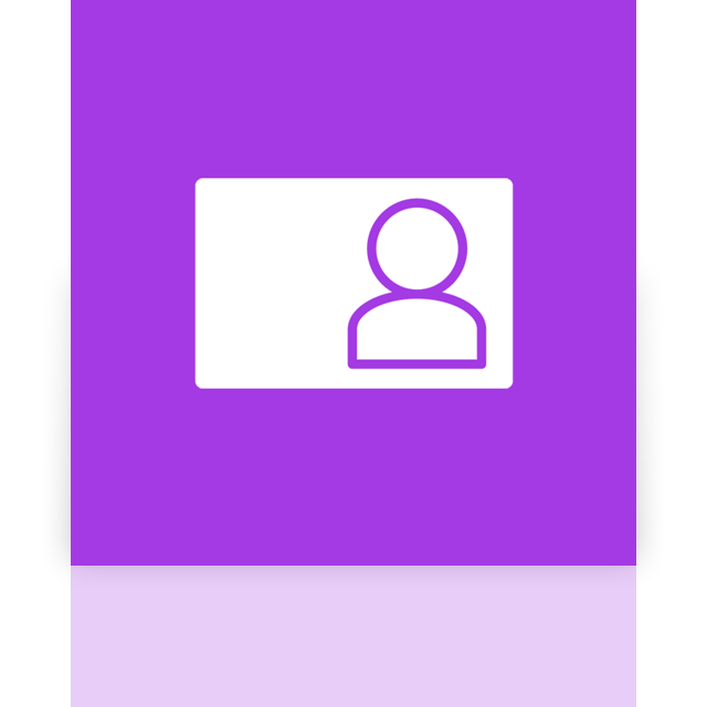 contact,mirror icon