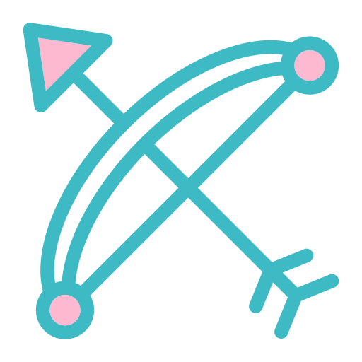 Bow svg vector icon