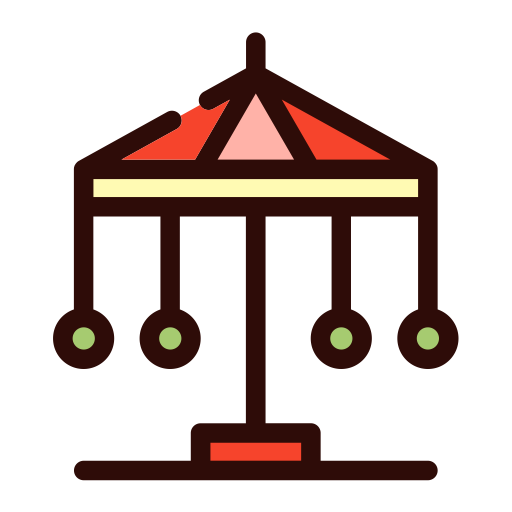 Merry Go Round svg vector icon