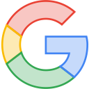 google, line, social, transparent svg vector icon