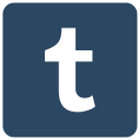 tumblr svg vector icon