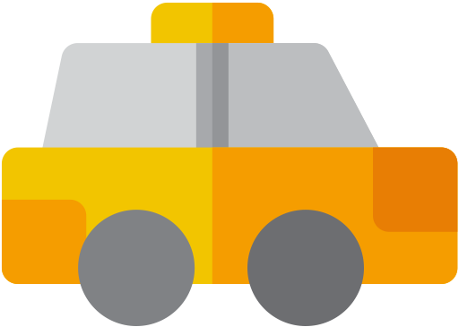 Taxi svg vector icon