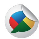 buzz, google, google buzz, sticker icon