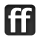friendfeed, logo, square icon