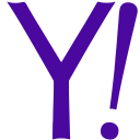 communication, social, yahoo svg vector icon