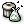 stock,trash,full,recycle bin icon