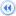 control,rewind,blue icon