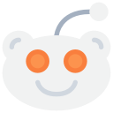 logo, media, reddit, social svg vector icon