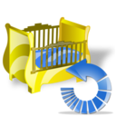 cradle,reload,refresh icon