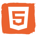 html5, internet, web svg vector icon