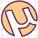 brand, logo, network, social, utorrent svg vector icon