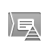 send,envelope,pyramid icon
