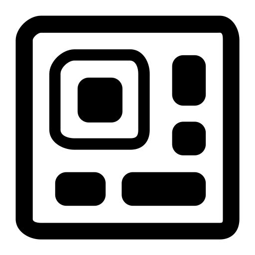 Qr Code svg vector icon