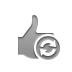hand,thumbsup,refresh icon