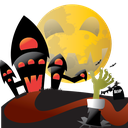 halloween, haunted house, hauted, house, scary icon