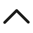 arrow, outline, top svg vector icon