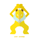 hypno, kanto, pokemon, psiquico svg vector icon